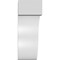Ekena Millwork 5-in. W x 10-in. D x 14-in. H Del Monte Architectural Grade PVC Knee Brace BRCP05X10X14DEL - alternate 6